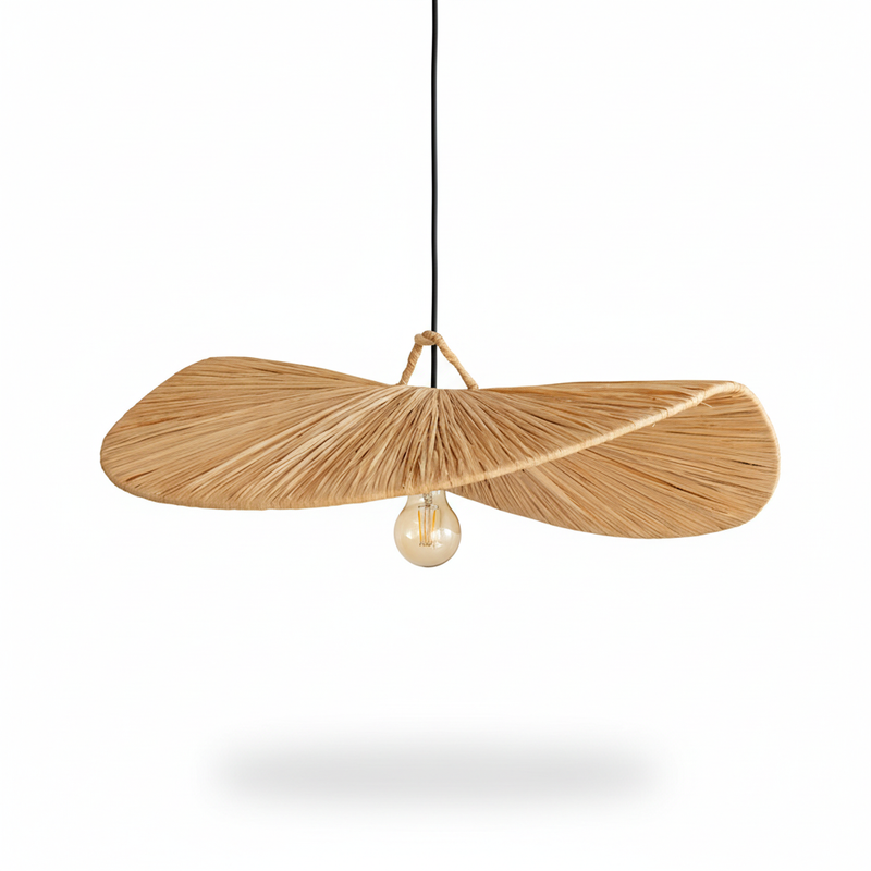 Straw & Raffia Lamps