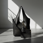 Handmade Moroccan Leather Hobo Bag Slouchy