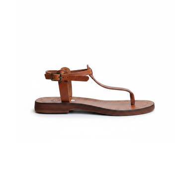 Moroccan Leather Sandals Women Handmade Natural Leather Elegant