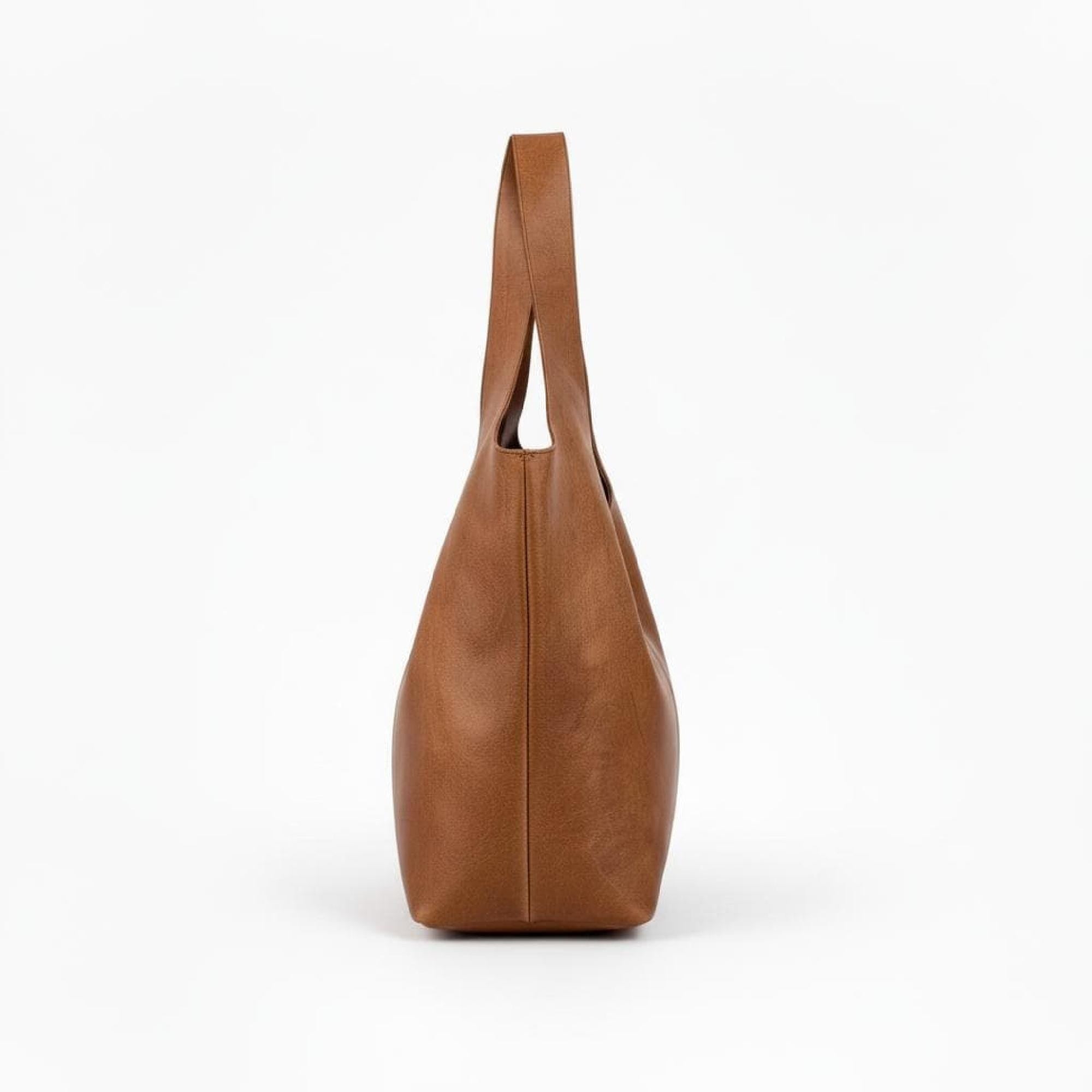 Handmade Moroccan Leather Hobo Bag Slouchy