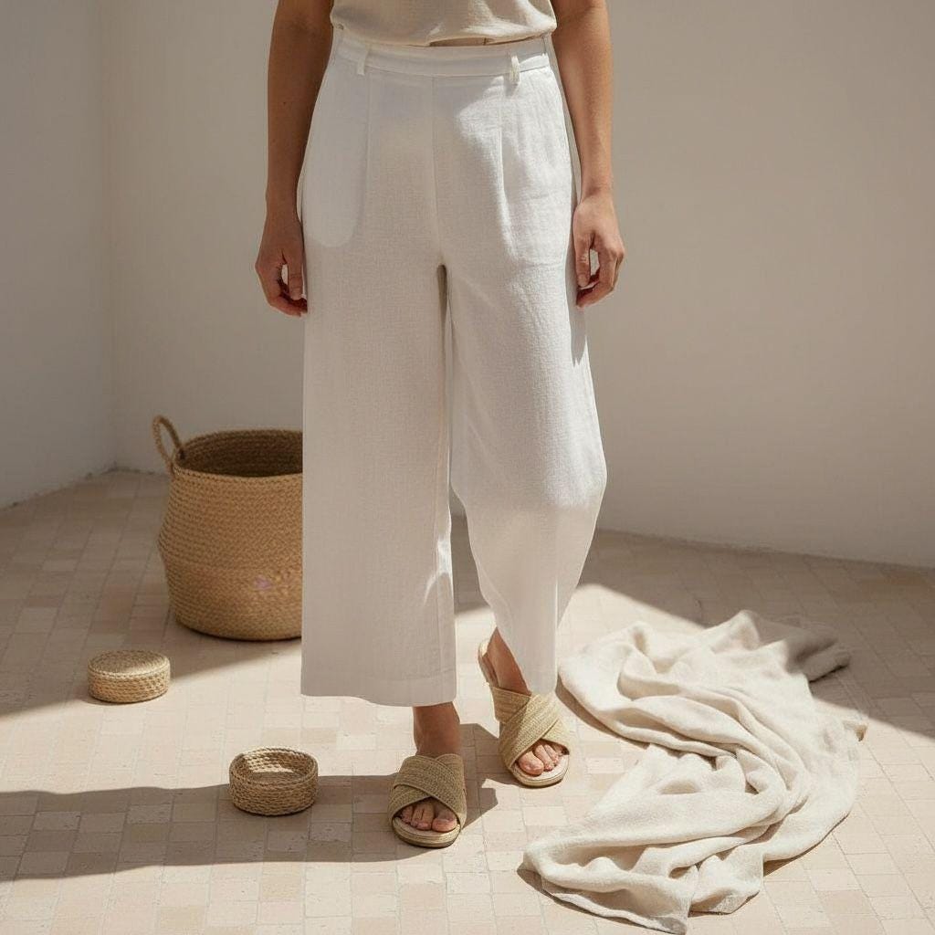 Handmade Raffia Slide Sandals, Boho Beach Footwear