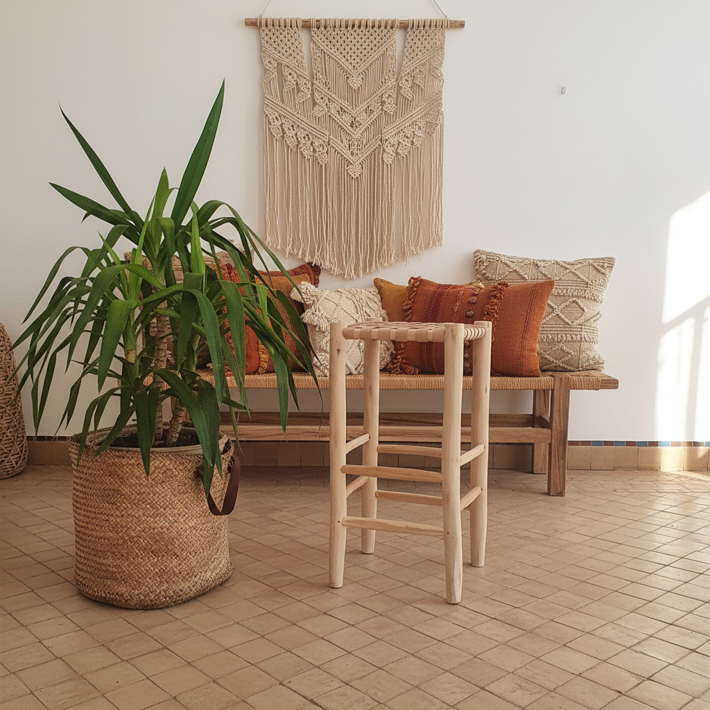 Bohemian interior - Beige