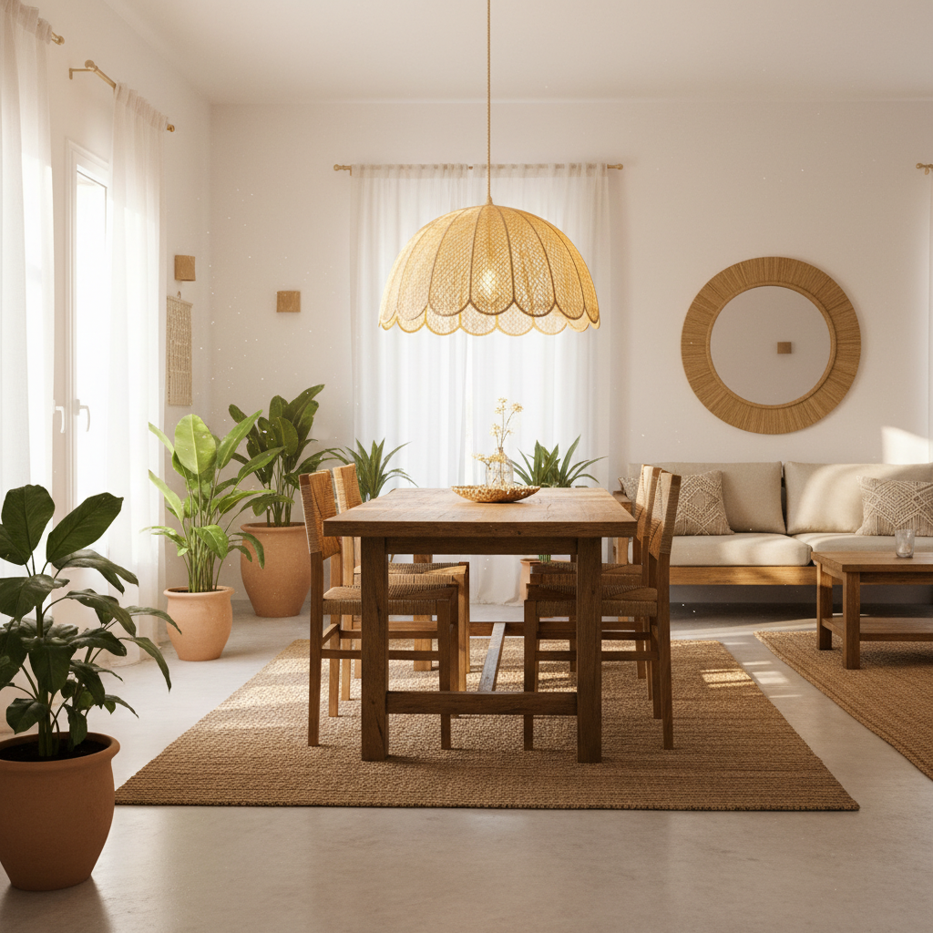 Bohemian living room