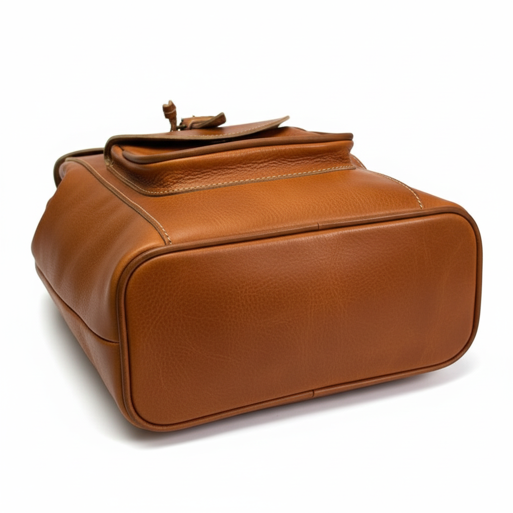 Handmade Leather Backpack Weekender Bag Morocco