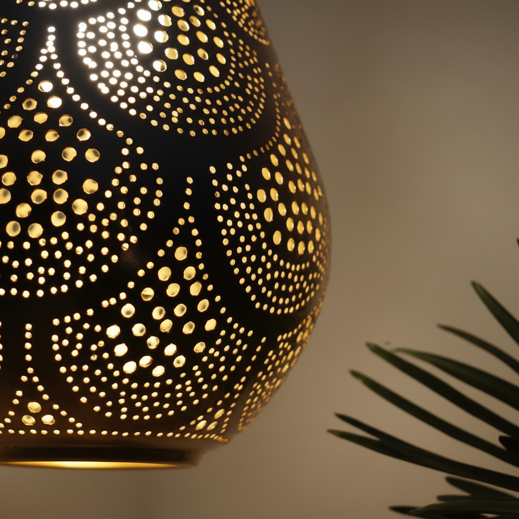 Brass pattern detail