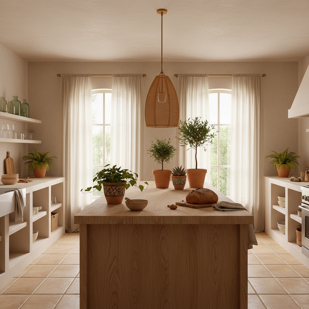 Bright kitchen