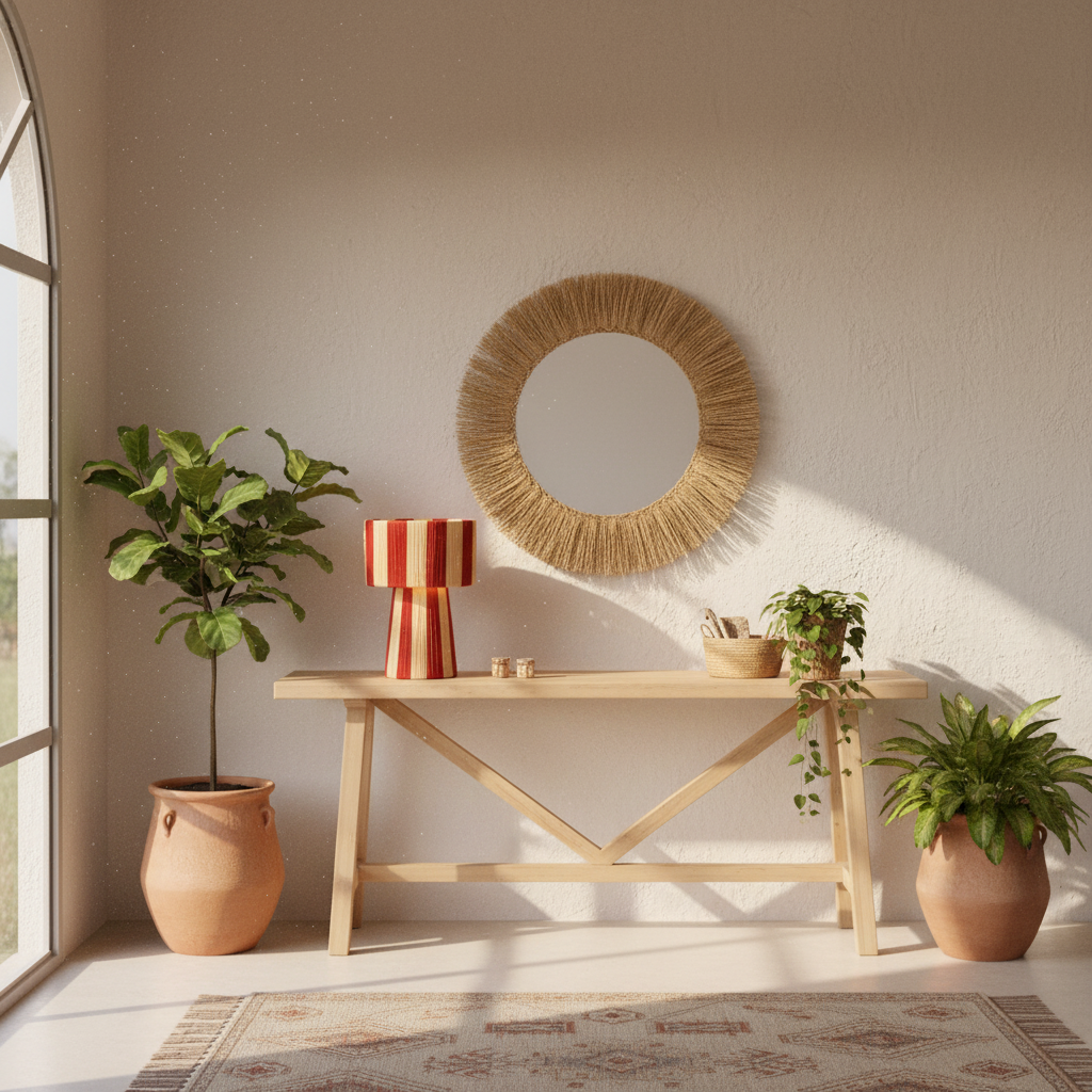 Console table entryway