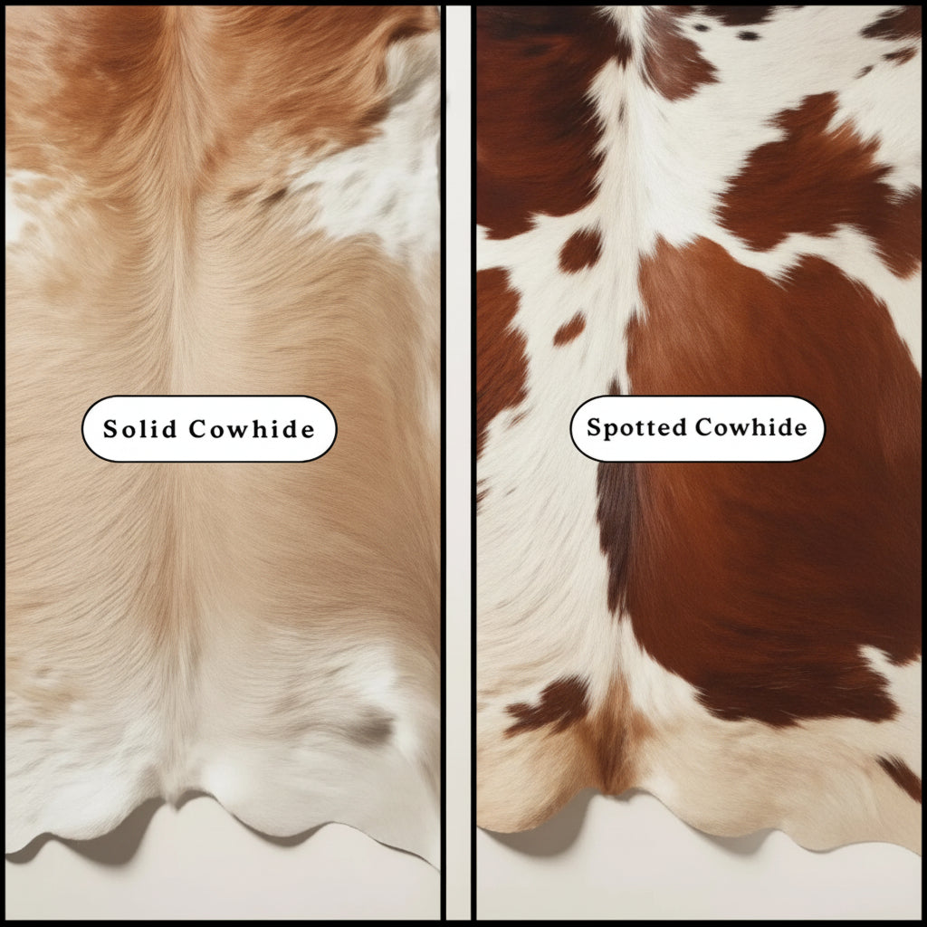 Handmade Cowhide Duffle Bag Hair On