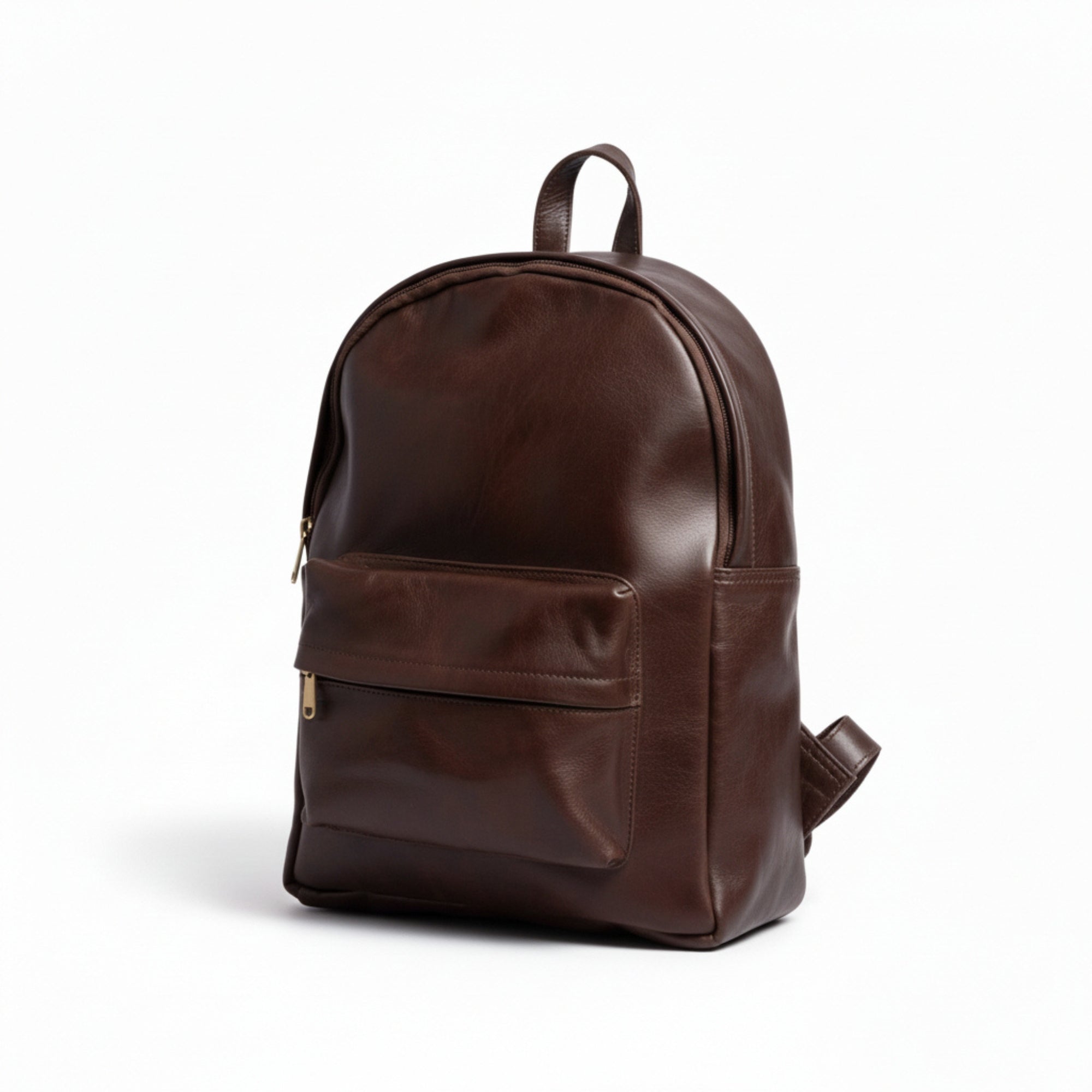 Handmade Moroccan Leather Backpack Laptop Rucksack