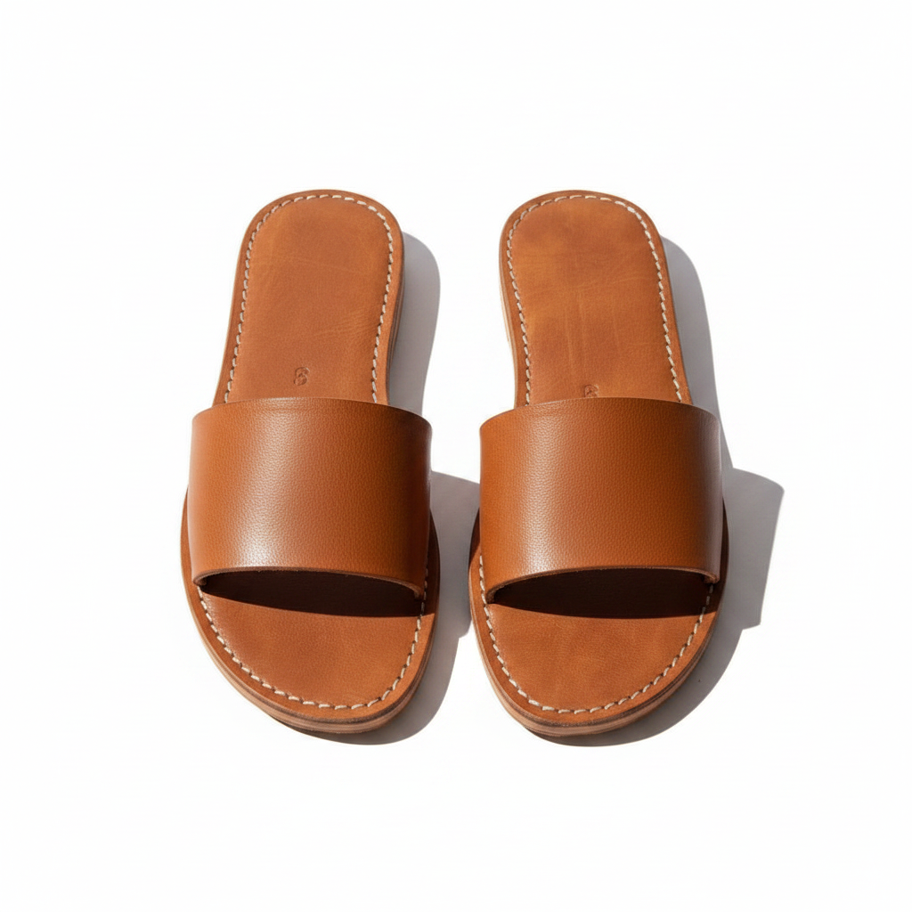 Front View – Tan/White BG