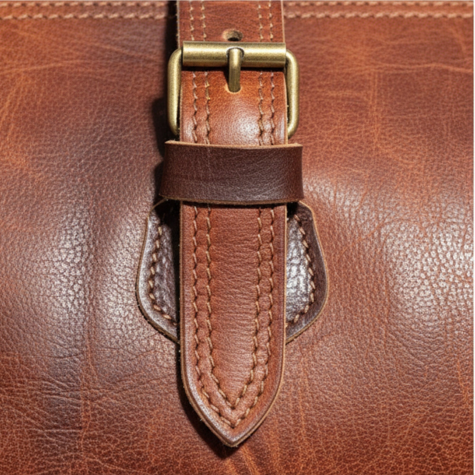 Handmade Moroccan Leather Duffle Bag Travel Weekender