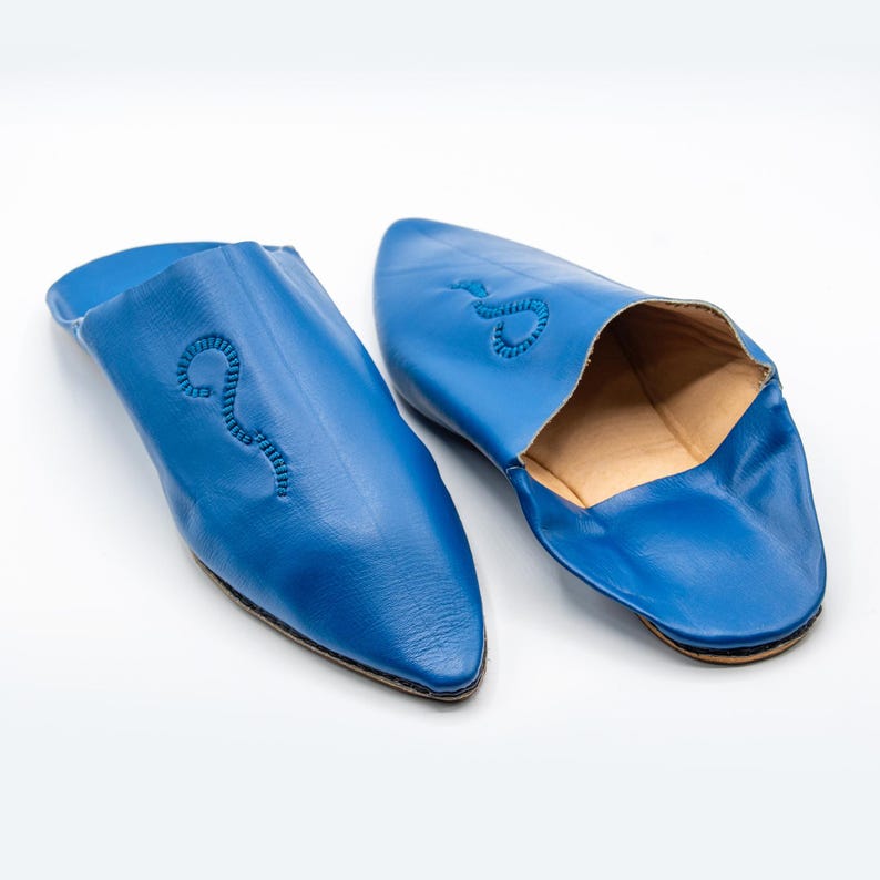 Handmade Moroccan Leather Babouches Fes – Authentic Traditional Slippers for Men &amp; Women, Comfortable and Stylish Slippers for All Occasions