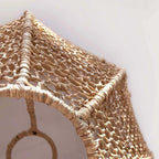 Handmade Raffia Pendant Lamp Shade Boho