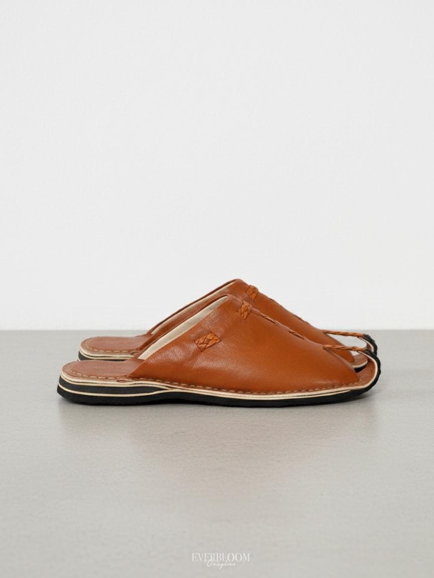 Moroccan Babouche, Handmade Indoor &amp; Outdoor Moroccan Shoe