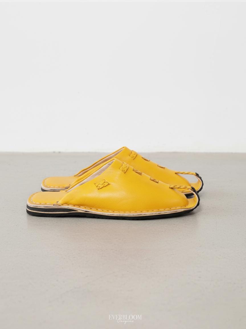 Moroccan Babouche, Handmade Indoor &amp; Outdoor Moroccan Shoe