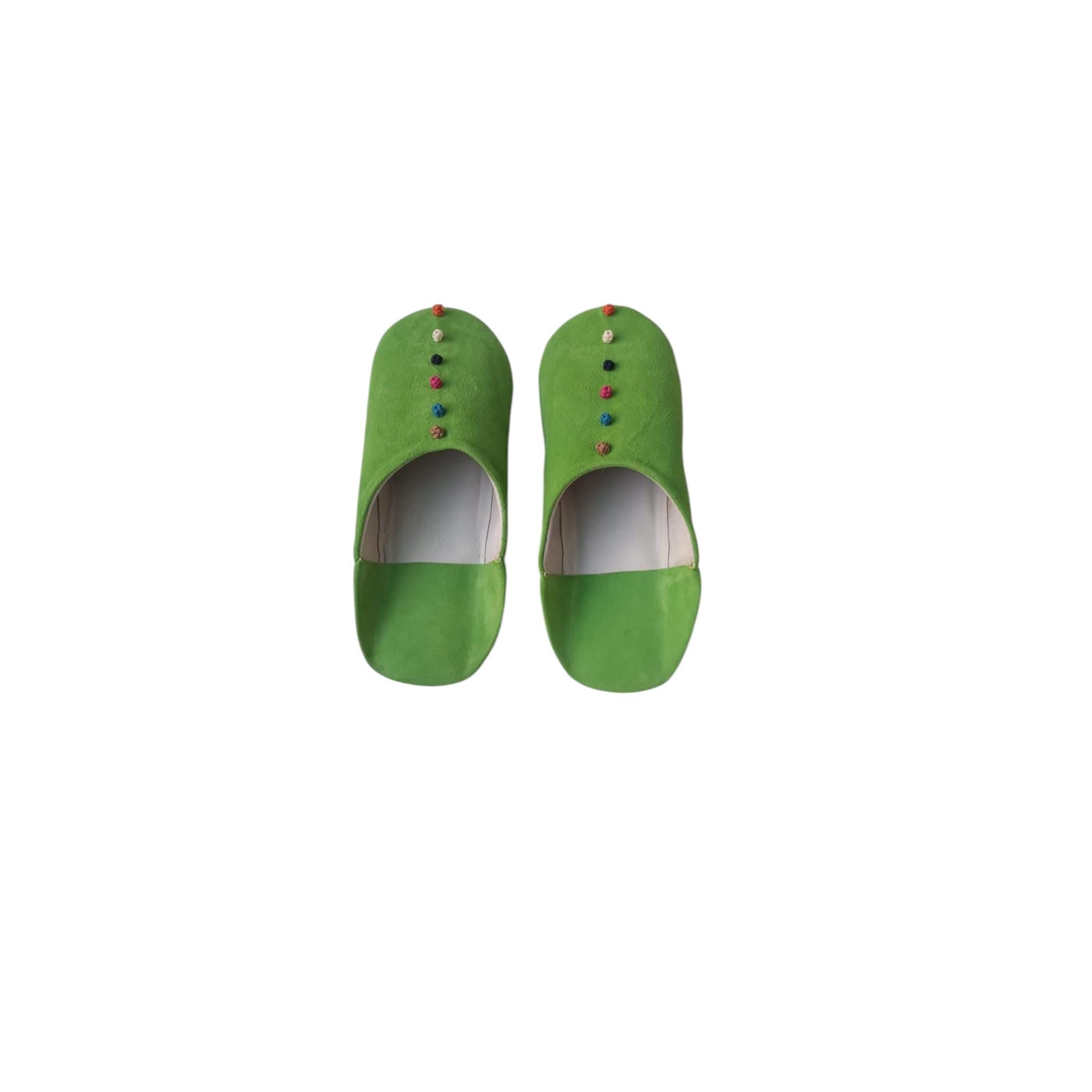 Red Indoor Slippers Women, Moroccan Leather House Shoes, Handmade Babouche, Soft Comfortable Home Footwear