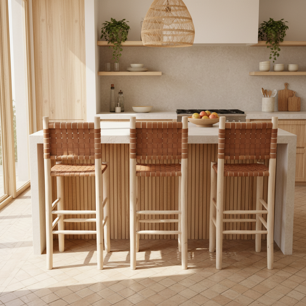 Kitchen - Camel leather