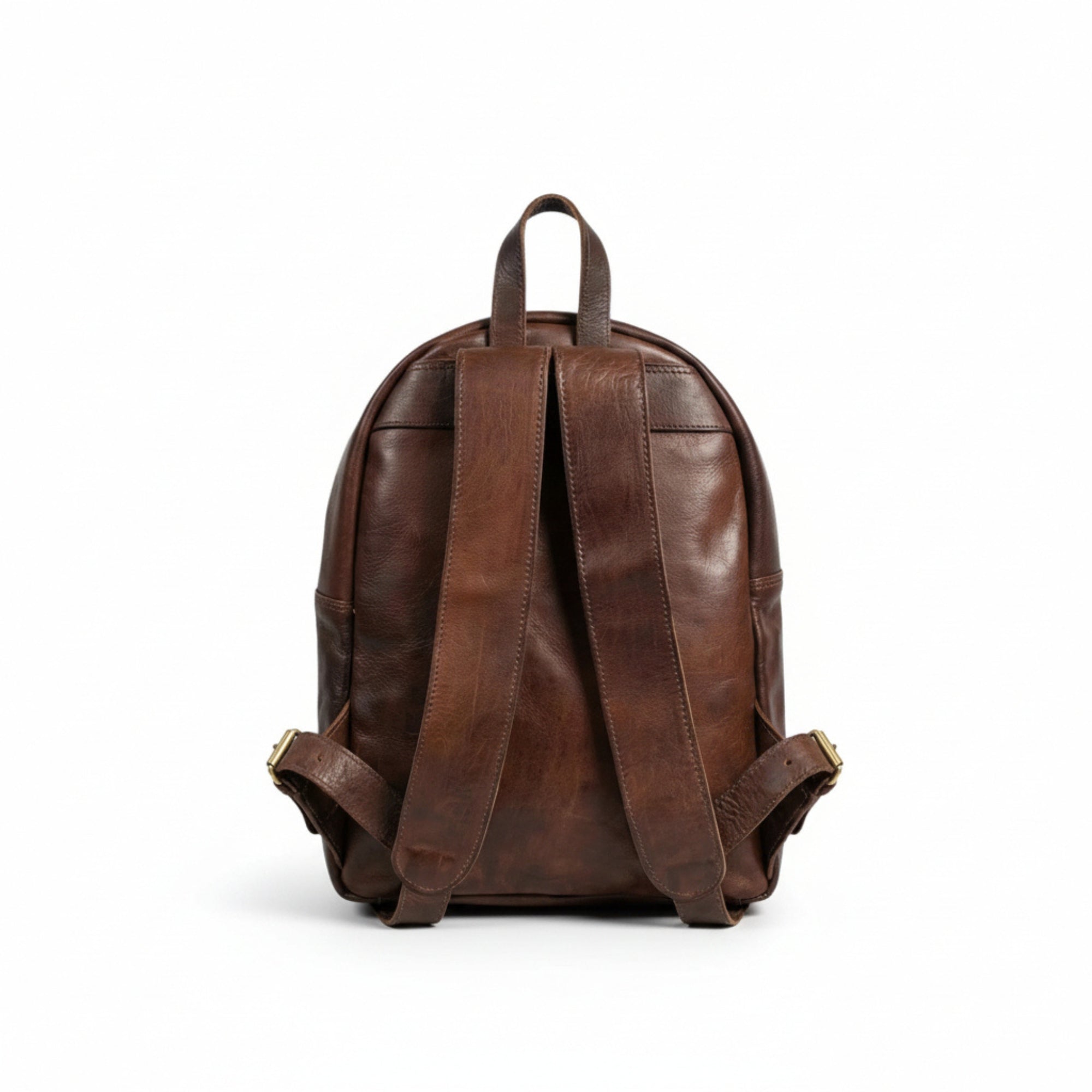 Handmade Moroccan Leather Backpack Laptop Rucksack