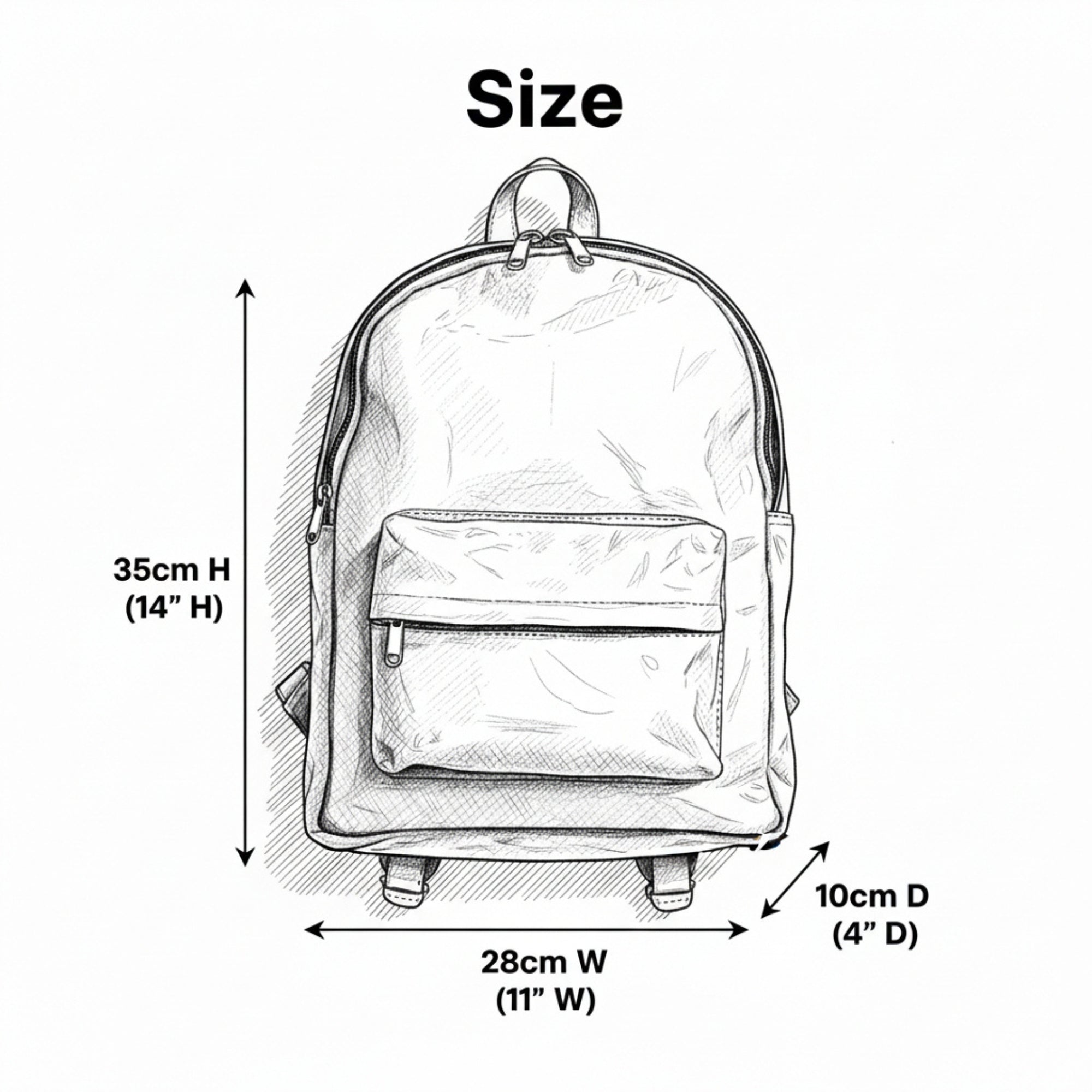 Handmade Moroccan Leather Backpack Laptop Rucksack