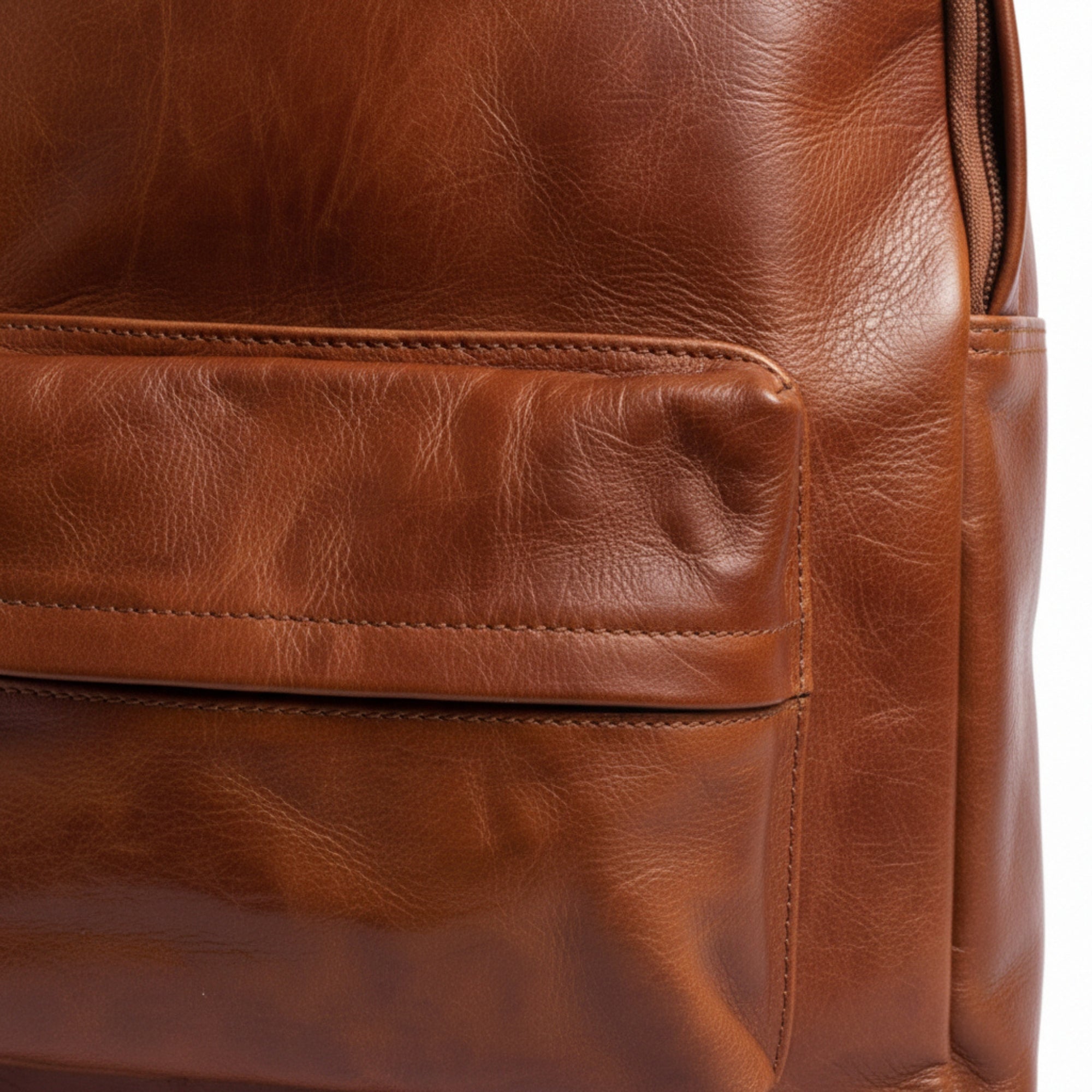 Handmade Moroccan Leather Backpack Laptop Rucksack