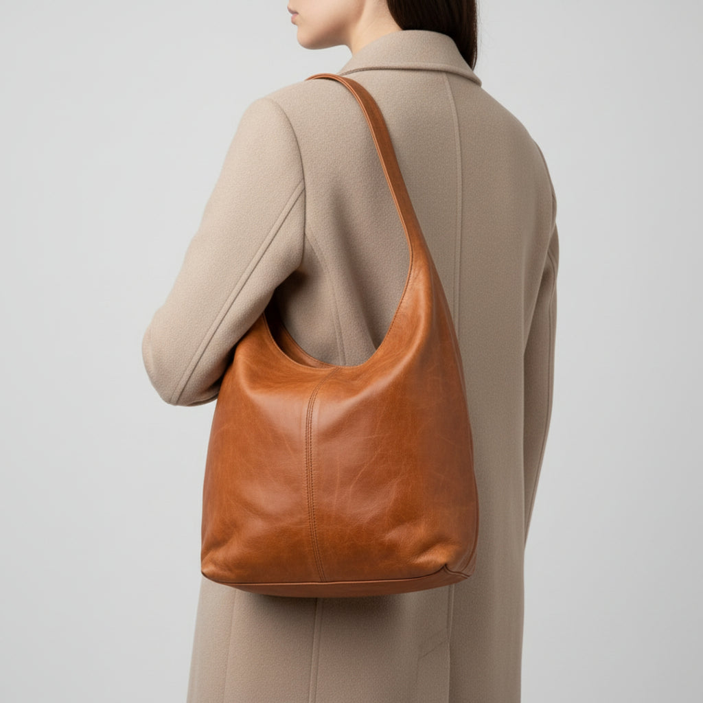 Handmade Soft Leather Shoulder Bag Morocco