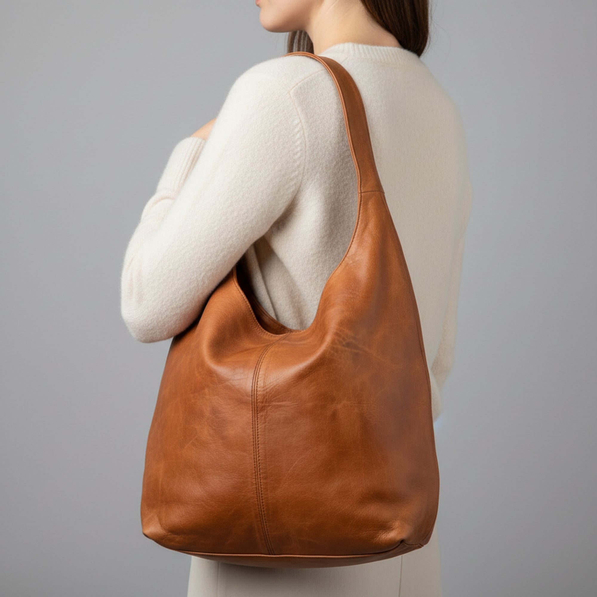 Handmade Soft Leather Shoulder Bag Morocco