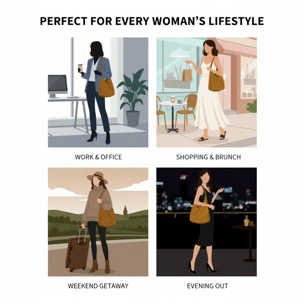 Handmade Soft Leather Shoulder Bag Morocco