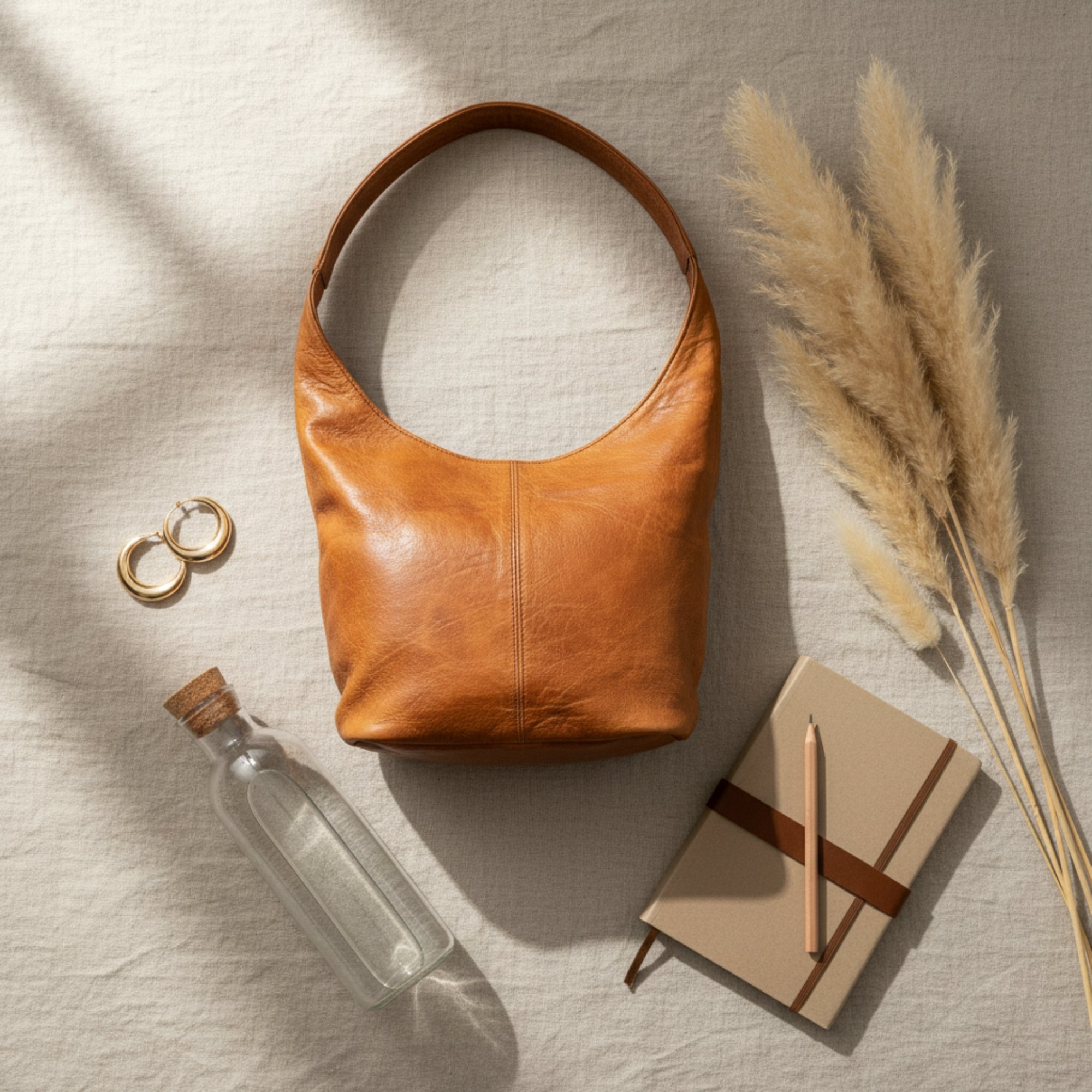 Handmade Soft Leather Shoulder Bag Morocco