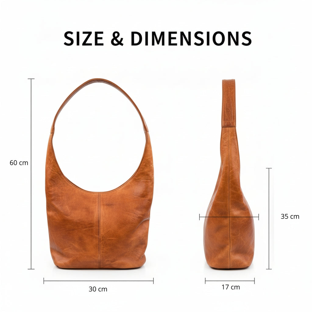 Handmade Soft Leather Shoulder Bag Morocco