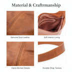 Handmade Soft Leather Shoulder Bag Morocco