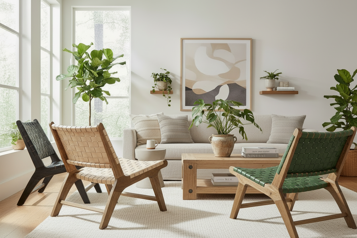 Lifestyle Living Room - Three Chair Variants