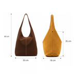 Premium Suede Leather Hobo Bag Morocco