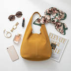 Premium Suede Leather Hobo Bag Morocco
