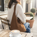 Premium Suede Leather Hobo Bag Morocco