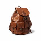 Handmade Moroccan Leather Backpack Vintage Rucksack