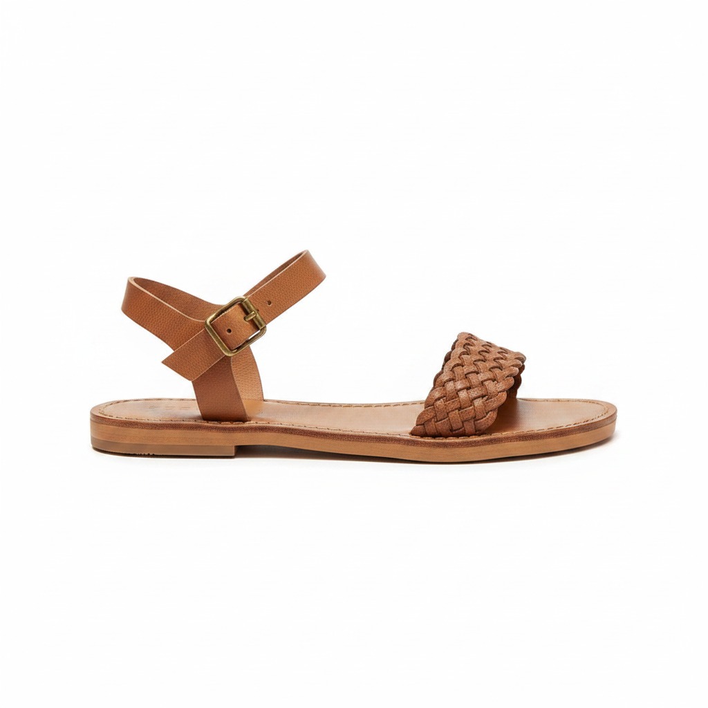 Side Profile – Woven Sandals