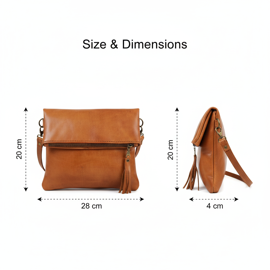 Handmade Woven Leather Crossbody Bag Morocco