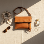 Handmade Woven Leather Crossbody Bag Morocco