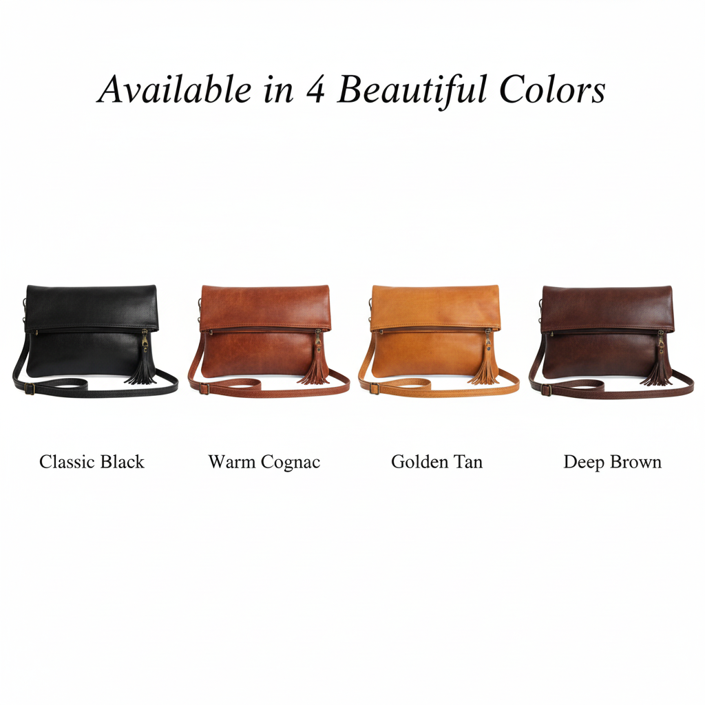 Handmade Woven Leather Crossbody Bag Morocco