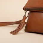 Handmade Woven Leather Crossbody Bag Morocco